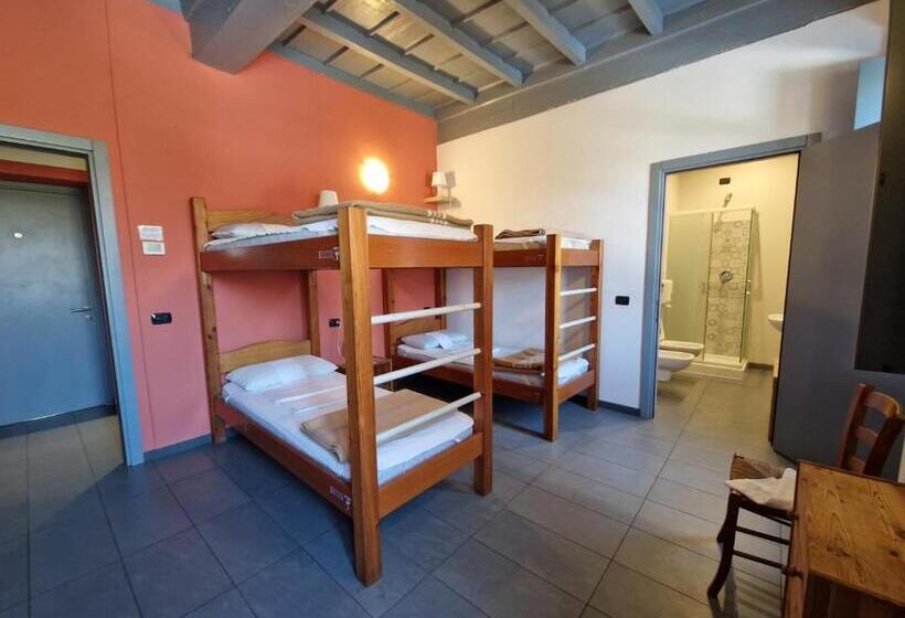 共用房间的床, B&b E Ostello, Parco Di Monza, Cascina Costa Alta