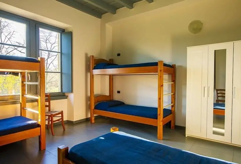تختخواب در اتاق مشترک, B&b E Ostello, Parco Di Monza, Cascina Costa Alta
