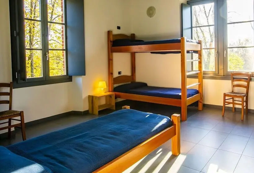تختخواب در اتاق مشترک, B&b E Ostello, Parco Di Monza, Cascina Costa Alta