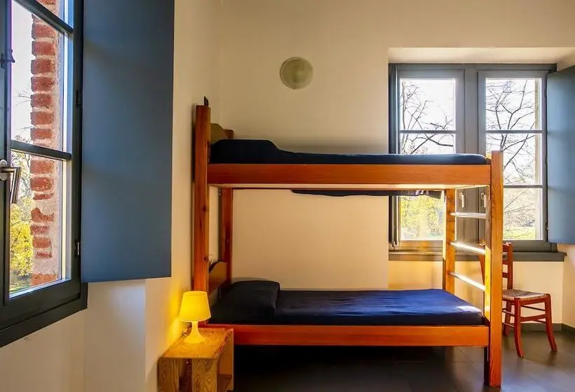 تختخواب در اتاق مشترک, B&b E Ostello, Parco Di Monza, Cascina Costa Alta