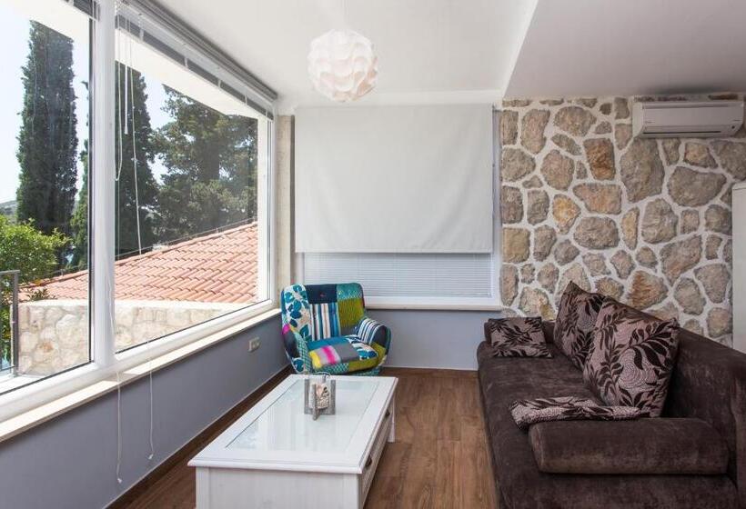Апартаменты 1 Спальня с Террасой Вид на Море, Apartments Villa Mirjana