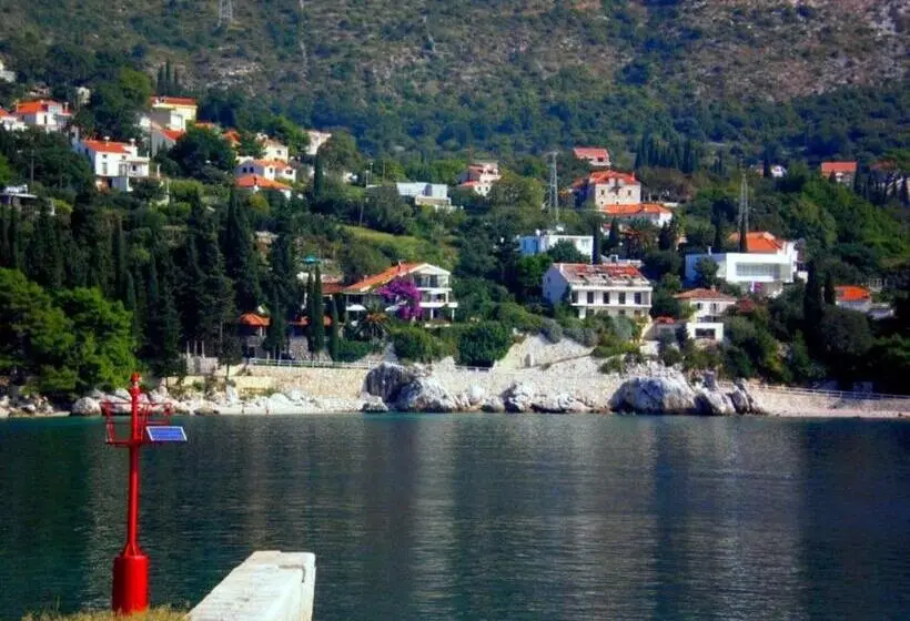 آپارتمان 1 خوابه با چشم‌انداز جانبی دریا, Apartments Villa Mirjana