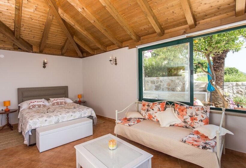 オーシャンビューのテラス付１ベッドルームアパート, Apartments Villa Mirjana