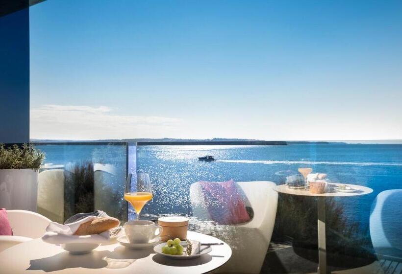 חדר דלוקס עם מרפסת נוף לים, Rivalmare Boutique