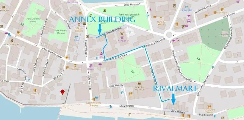 اتاق استاندارد با تراس, Rivalmare Boutique