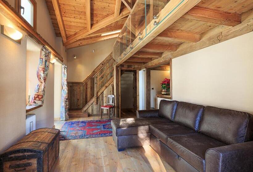 דירת פנטהאוז 1 חדרי שינה, Locanda4