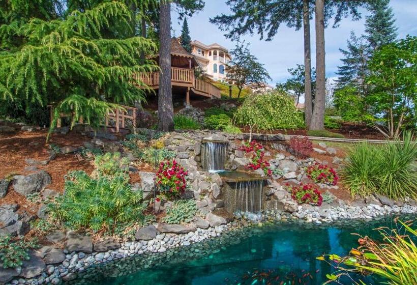 套房带园景, Villa Eyrie Resort