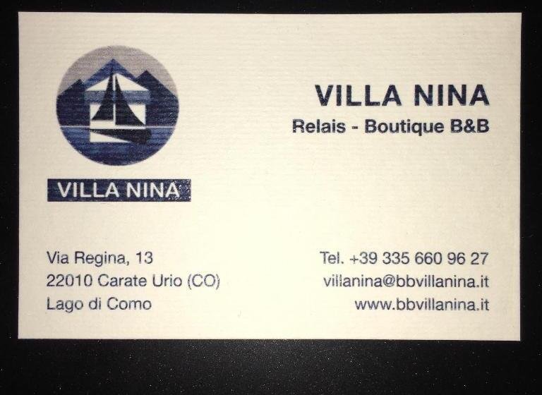 스탠다드 룸 호수 전망, Villa Nina Relais Boutique B&b