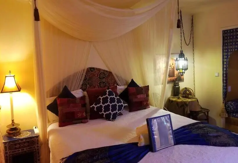 キングサイズベッドのスタンダードルーム, El Morocco Inn & Spa