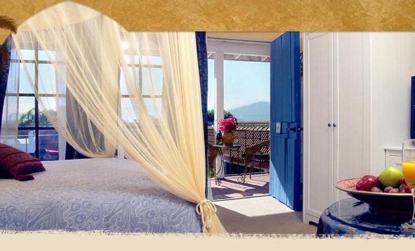 キングサイズベッドのスタンダードルーム, El Morocco Inn & Spa