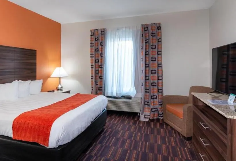 Standard-huone King-vuode, Home Away Kitchen Suites Enid