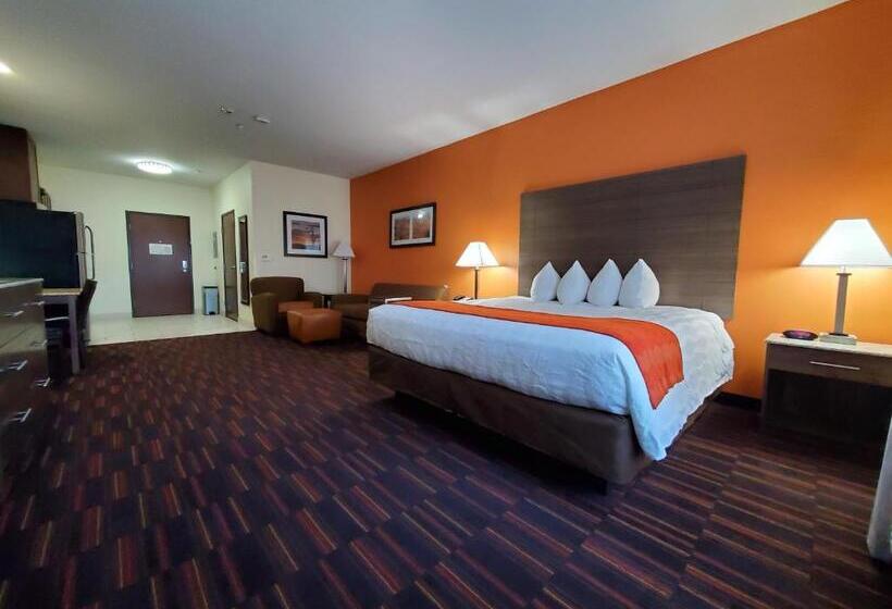 סטודיו סטנדרט, מיטה זוגית, Home Away Kitchen Suites Enid