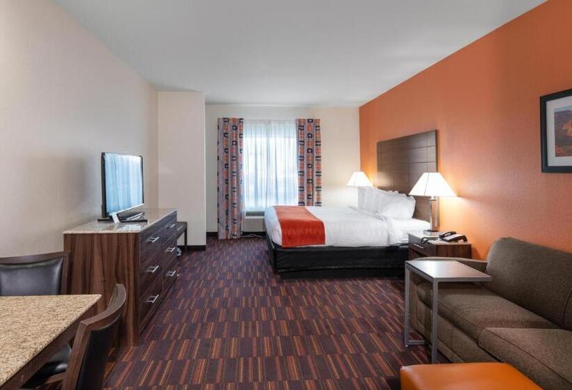 סטודיו סטנדרט, מיטה זוגית, Home Away Kitchen Suites Enid