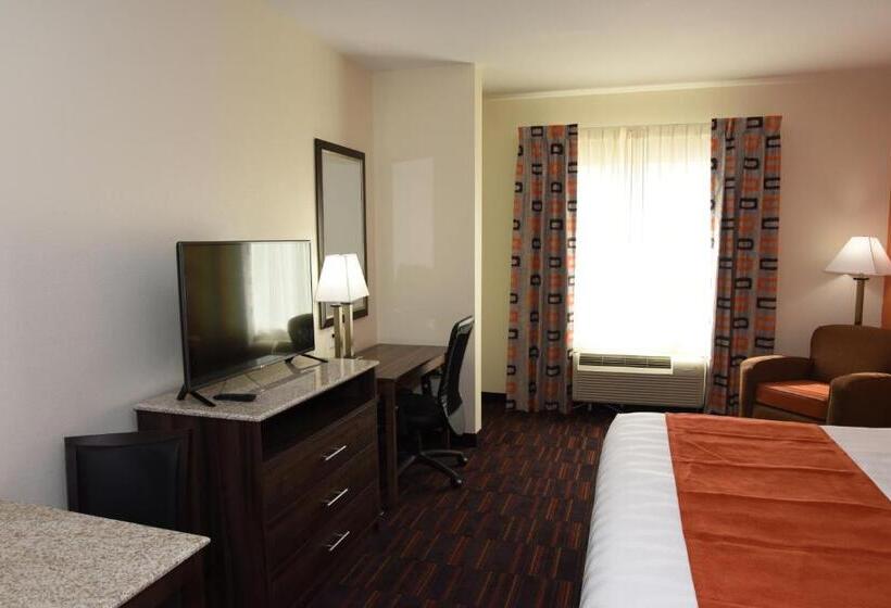 חדר סטנדרט מותאם לאדם עם מוגבלויות, Home Away Kitchen Suites Enid