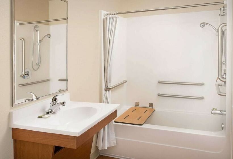 Номер Стандарт 2 Двуспальные Кровати, Woodspring Suites Columbus Ne I 270 Airport