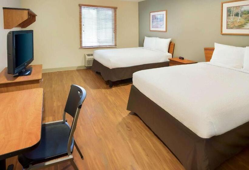 חדר סטנדרט שתי מיטות זוגיות, Woodspring Suites Columbus Ne I 270 Airport