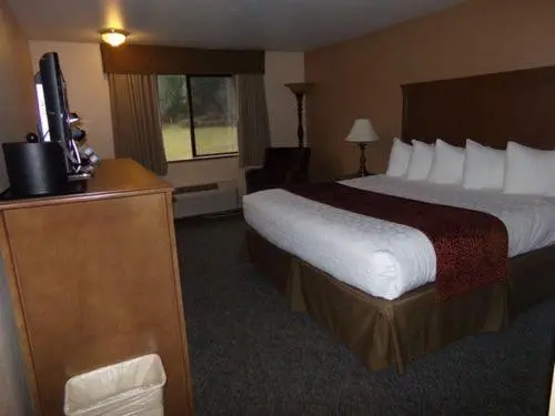 キングサイズベッドのデラックスルーム, Cowlitz River Lodge