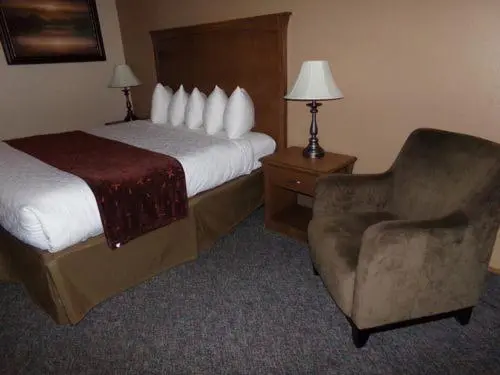 キングサイズベッドのデラックスルーム, Cowlitz River Lodge