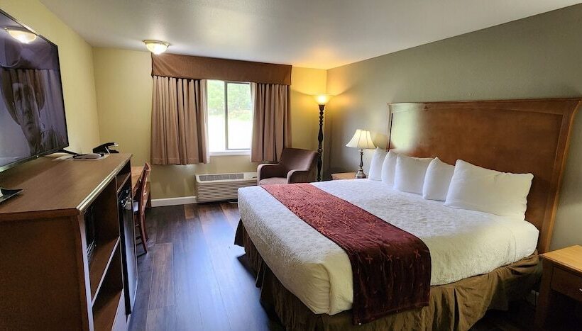 חדר דלוקס מיטת קווין, Cowlitz River Lodge