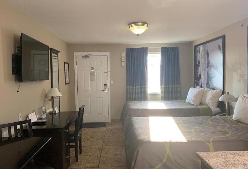 اتاق استاندارد با 2 تخت دوبل, Super 8 By Wyndham Fort Mcmurray