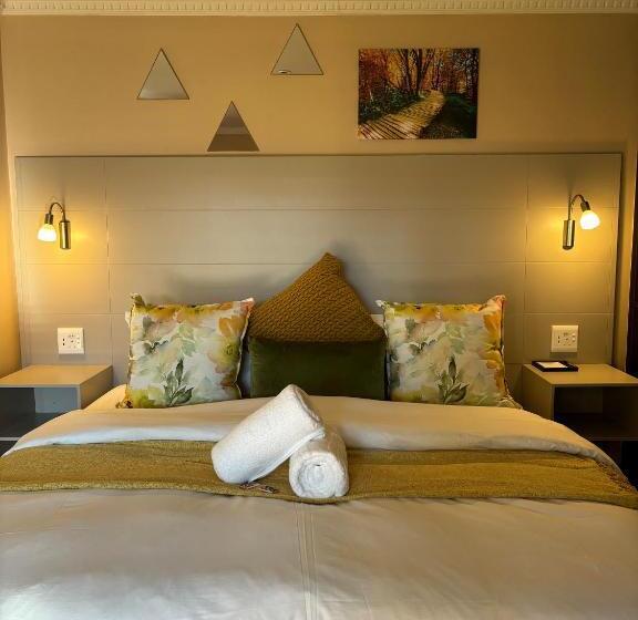 キングサイズベッドのデラックスルーム, Accommodation Bedfordview Hethersett Guesthouse