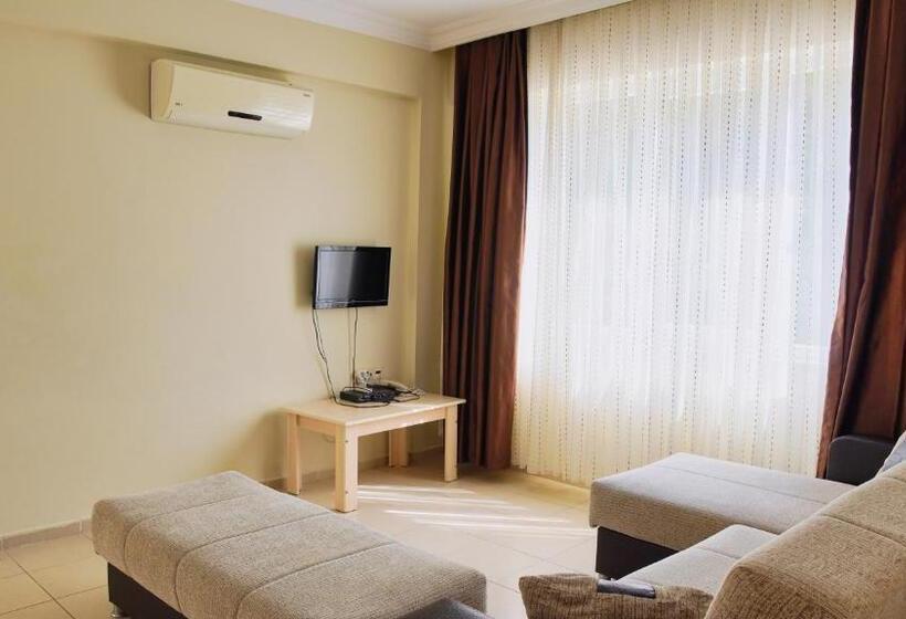 Апартаменты 1 Спальня с Балконом, Club Deep Blue Tatil Köyü