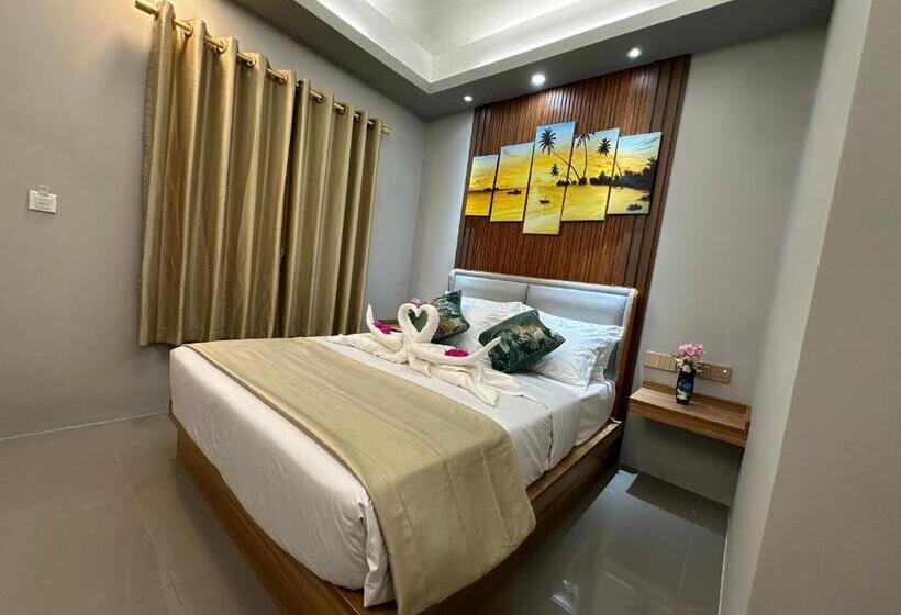 اتاق استاندارد با بالکن, La Pearl Mathiveri