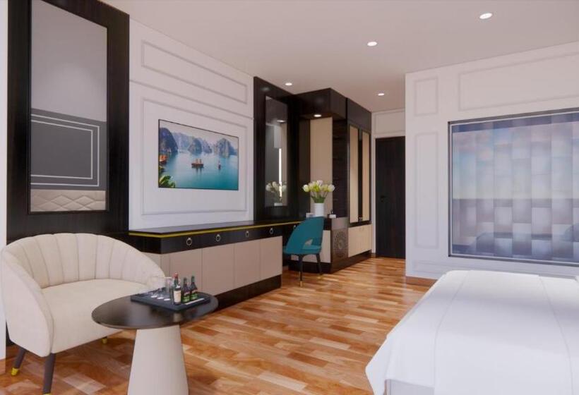 اتاق لوکس با بالکن, Cgp Luxury Hotel Hoi An