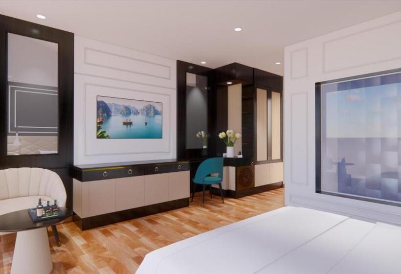 اتاق لوکس با بالکن, Cgp Luxury Hotel Hoi An