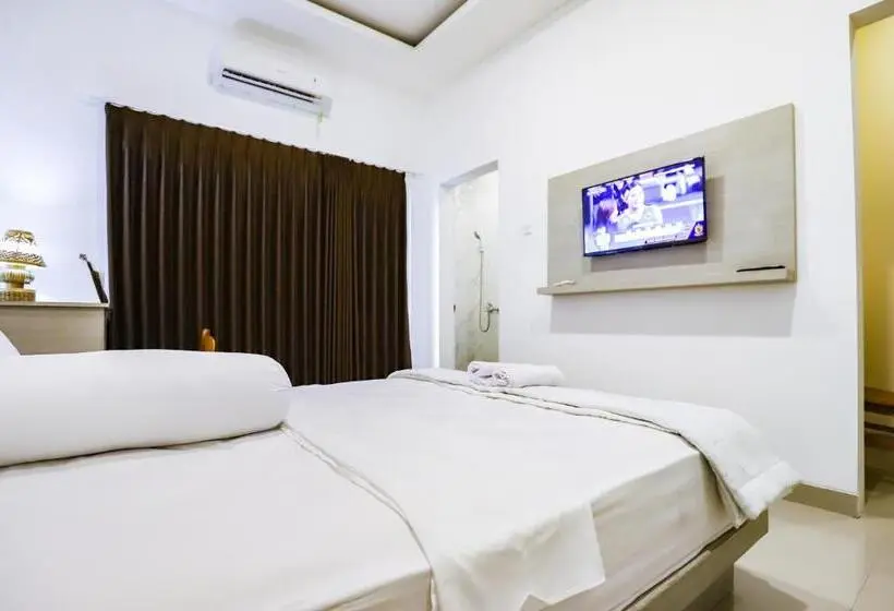 スタンダードルーム, White Blue House 3   Pvt Room, Shared Pool&kitchen
