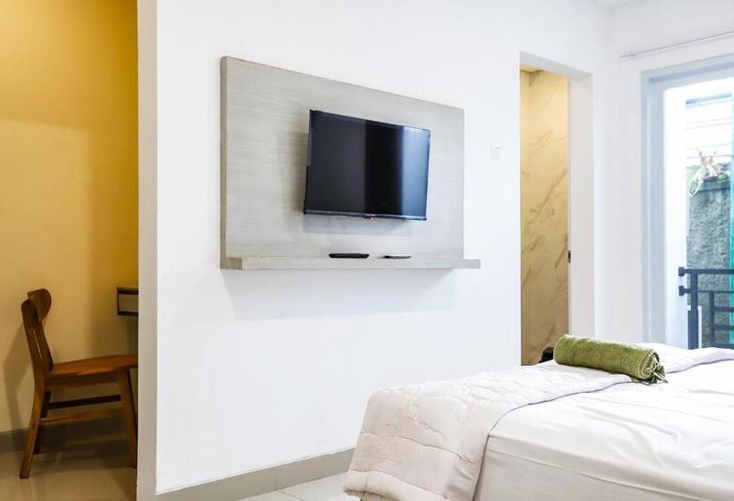 Номер Стандарт, White Blue House 3   Pvt Room, Shared Pool&kitchen