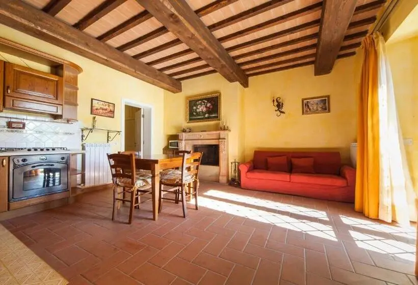 庭の見える１ベッドルームアパートメント, Agriturismo Villa La Maesta