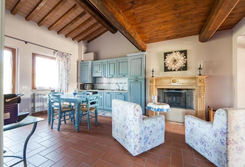 침실 2개 아파트, Agriturismo Villa La Maesta