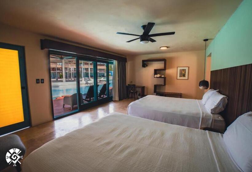 جناح مزوَّد بشرفة, Hacienda Susulá