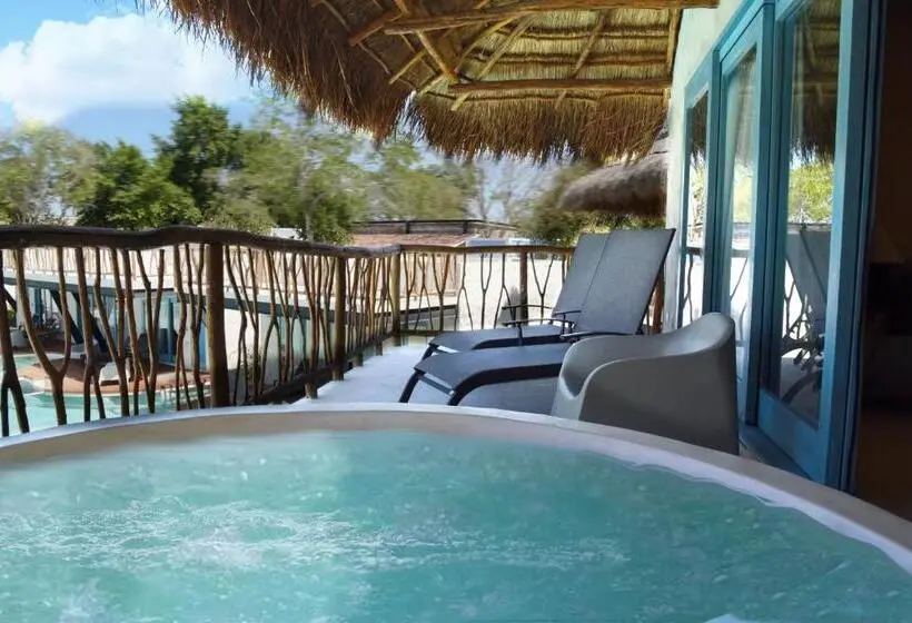 テラス付きジュニアスイート, Hacienda Susulá