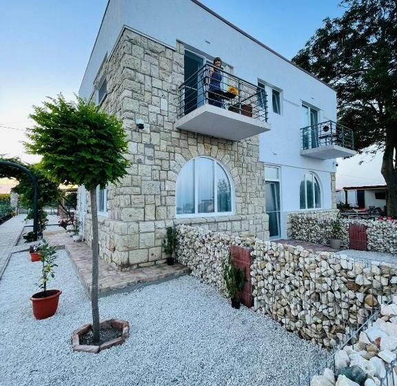 침실1개 아파트 발코니 바다 전망, Halta Pescăruş Accommodation