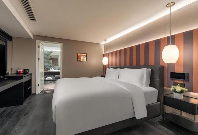 Habitació Superior Llit King, Jinglai Bushe Hotel Bund Nanjing West Road Shanghai