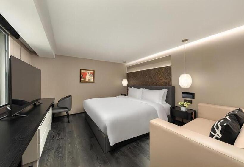 Habitació Superior Llit King, Jinglai Bushe Hotel Bund Nanjing West Road Shanghai