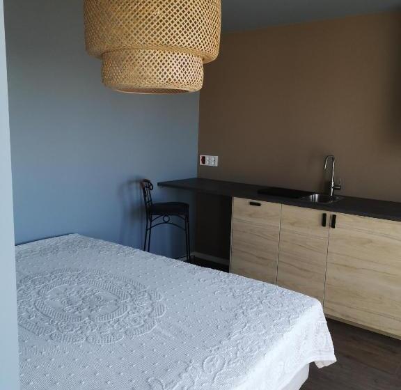 חדר דלוקס עם מרפסת נוף לים, Strandheimen Guesthouse