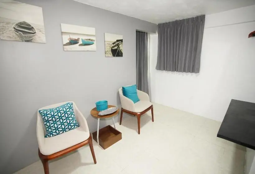 اتاق استاندارد با تخت بزرگ, Downtown Hostel Chetumal
