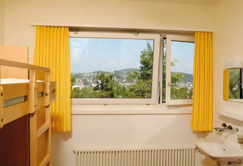 اتاق استاندارد چهارنفره با سرویس بهداشتی مشترک, St. Gallen Youth Hostel