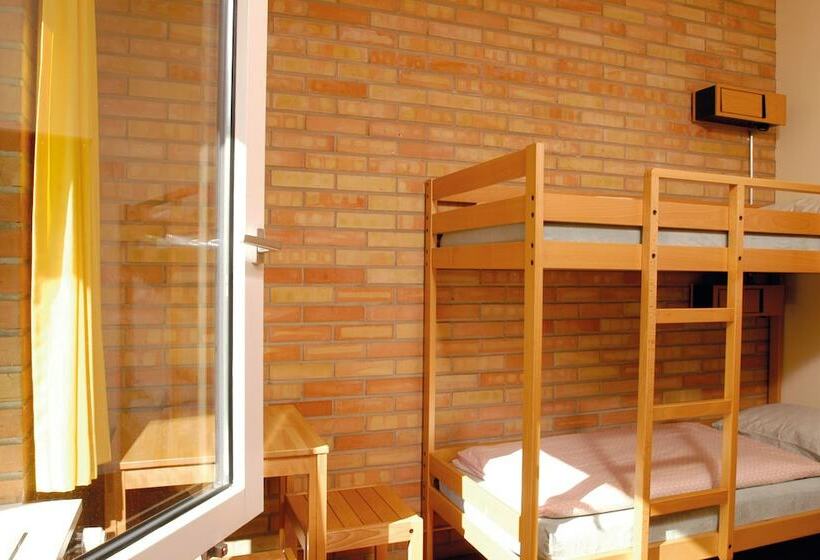 اتاق استاندارد یک تخته با سرویس بهداشتی مشترک, St. Gallen Youth Hostel