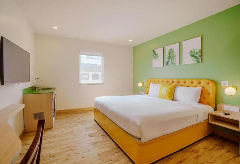 디럭스 룸, Bloom Hotel   Karol Bagh