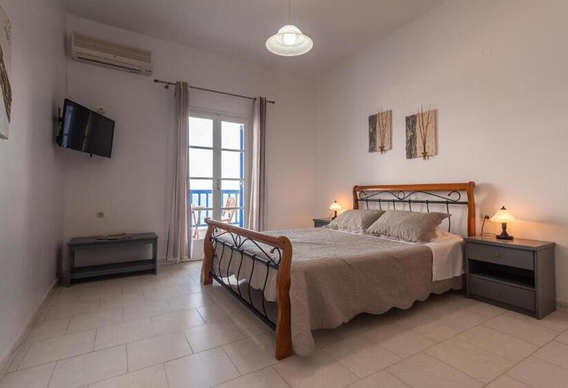 带1个卧室的带海景的公寓, Polyegos View