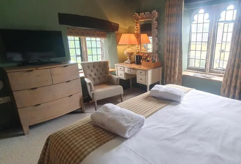 キングサイズベッドのスーペリアルーム, The Crown At Shipton