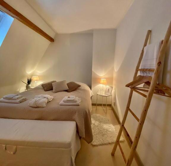 带共用浴室的标准房间, B&b Het Atelier