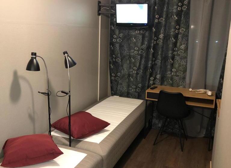 带共用浴室的标准房间, Hostel Matkakoti Patria