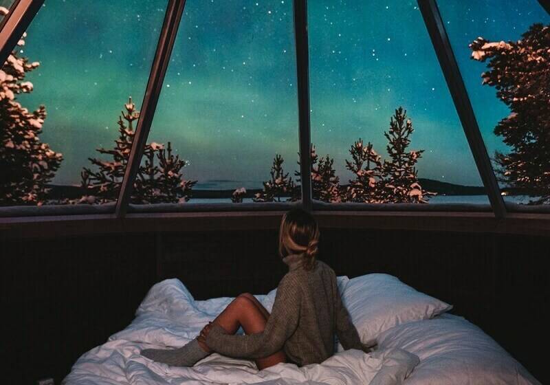 Хижина, Wilderness Hotel Muotka & Igloos