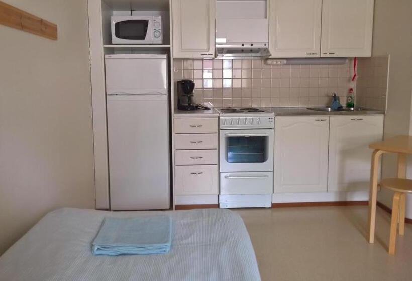 이코노미 싱글 룸, Huoneistohotelli Domusvirrat