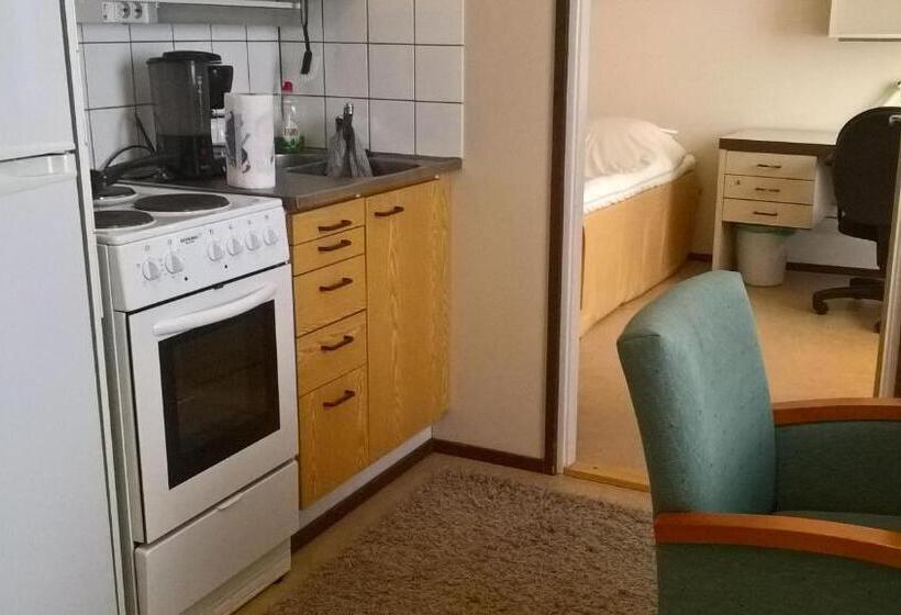 침실 2개 아파트, Huoneistohotelli Domusvirrat